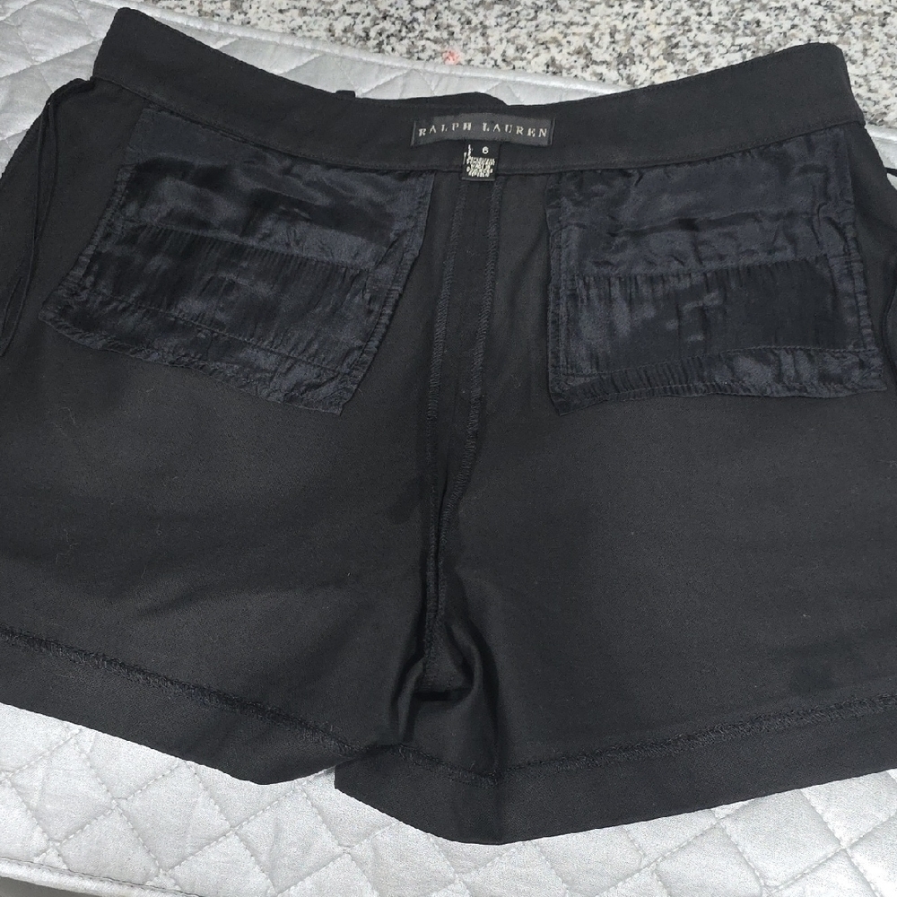 Classic Ralph Lauren Black Label Cotton Tailored Dress Shorts - Picture 13 of 16
